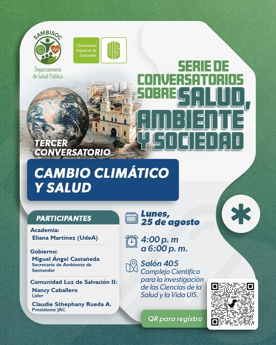 Tercer conversatorio: Cambio climático y salud